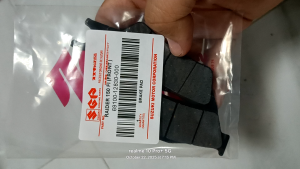 BRAKEPAD RAIDER 150 FI SUZUKI SGP GENUINE PARTS 69100-12830-000