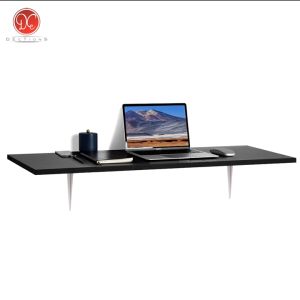 DEcTionS Rak Ambalan Kayu Minimalis Lengkap 2 Siku Besi Tempel Dinding 120x30cm