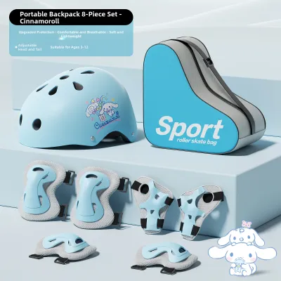 ADKing | Children Skateboard Safety Gear Set Knee and Helmet Protection