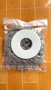 Bông lau nhà tròn xoay 360 độ Bông cotton thay thế siêu thấm hút - Bông tăm