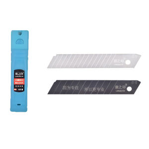 TZ. ใบคัตเตอร์ใหญ่ ใบมีดดำ คัตเตอร์ ใบมีด ใบเฉียง มีความคม บรรจุ 10 ใบกล่อ Steel Cutter Blade Set