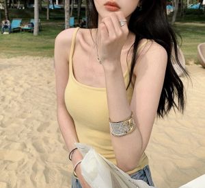 MIANXIANZHI | White Strapless Vest Womens Inner Wear With Chest Pad 2025 New Summer Beautiful Back Bra Integrated Outdoor Wear Base Shirt