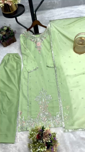 [PRE-ORDER] Ready Made Heavy Faux Georgette Suit (10-15days delivery)