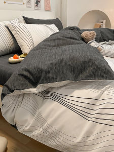 Kiss Dear | Mens All Season Cotton Bed Set 4PCS