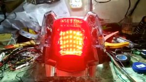 Stop Lamp Running 8 Mode Vario Techno 110 Karbu Cbs Old