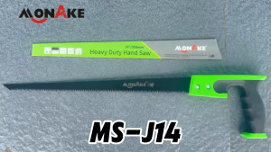 MONAKE Alat Jerman Gergaji Potong Kayu 14inch Mata Original Germany Tangan Graji Geraji Potong Belah Schlieper Handsaw Untuk Kayu / Triplek / Pipa PVC / Gypsum MS-J18