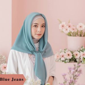 JILBAB  HIJAB KERUDUNG TUDUNG POLYCOTTON POLOS - KERUDUNG SEGI EMPAT - HIJAB BELLA SQUARE SEGIEMPAT POLOS