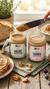 SnackFirst Organic Nut Butter (Almond/Hazelnut Cacao/Cashew/Walnut/Vegan Kaya) 175g - Freshly Grounded in Singapore