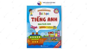 Sách - Bé Học Tiếng Anh Qua Hình Ảnh - 1000+ Từ Vựng Tiếng Anh Đầu Tiên Cho Bé - Quét Mã QR Nghe Đọc