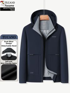 TUCANO | Versatile Business Leisure Mens Jacket Detachable Hood