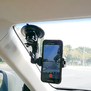 Giá Đỡ Điện Thoại Ô Tô Hút Kính - Xoay 360 Độ Chân Không Siêu Bám Đứng Ổn Không Rơi Khi Chạy Xe Phù Hợp Tất Cả Mẫu Điện Thoại Lắp Đặt Dễ Dàng Phụ Kiện Ô Tô Thông Minh Must-Have