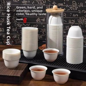 Disposable Thickening Biodegradable Food-Grade Small Cup for Gongfu Tea Portable Use