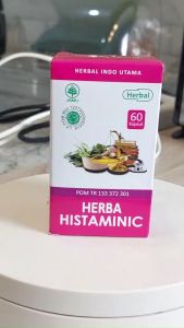 HIU Histaminic Herbal Indo Utama 60 Kapsul Bantu Atasi Gatal Penyakit Kulit