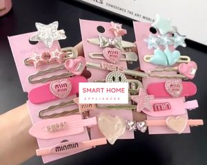 Set kẹp tóc phong cách Y2K mẫu ngẫu nhiên Phụ kiện tóc Y2K Bộ Kẹp Tóc Cô Gái Trendy Thời thượng- Hàng đảm bảo như ảnh 100%
