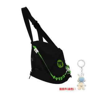 YONAIGA+ Original Korean Fashion Workwear Versatile Single Shoulder Backpack Commuter Crossbody Bag for Men And Women Students