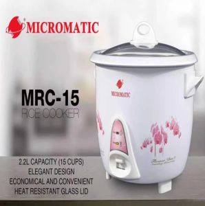Micromatic Mrc-15 2.2L Rice Cooker (15 Cups of Rice)
