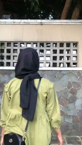 Kemeja Batwing Wanita Linen Nilka Daily Top - Atasan Batwing Wanita Oversize Bahan Linen Santai Polos