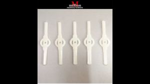 Plastic Grass Trimmer Blades Cordless 5pcs Grass Trimmer Blade for Cordless Grass Trimmer / Grass Trimmer PVC Blade Lawn Mower Trimmer Accessories Mesin Rumput Bateri