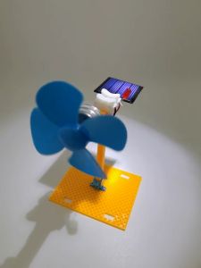 Mô Hình Quạt Năng Lượng Mặt Trời Sáng Led DIY Đồ Chơi Thí Nghiệm Khoa Học Cho Bé Stem Steam - HM0318