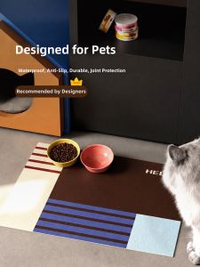 YUNHAOBUYI | Vintage Bauhaus Waterproof Urine-proof Slip-resistant Pet Mat
