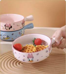 Chén sứ có quai Gấu Dâu