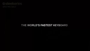 SteelSeries Apex Pro TKL Gen 3 Gaming Keyboard คีย์บอร์ดเกมมิ่ง สวิตช์ OmniPoint 3.0 HyperMagnetic