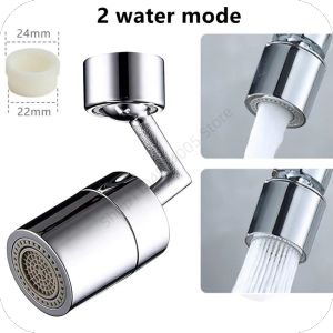 720°Universal Faucet Kitchen Bathroom Pressurized Extension Foaming Faucet Dishwashing Wash Face Rinsing Splash Proof Head