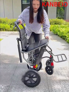 KANBEIO Wheelchair Upgrade | Extra Large Wheelchair | Extra Wide Wheelchair | Suitable for Wheelchairs with Large Weight