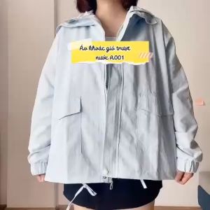 [Nhập RS0822 giảm 30k cho đơn 99k]Áo khoác dù trượt nước phong cách Hàn Quốc form rộng chống nắng Lamo Home A001