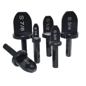 5/6pcs Expander Copper Pipe Drill Bit Flaring Triangle Handle Pipe Expander Set Expansion Type Air Cond