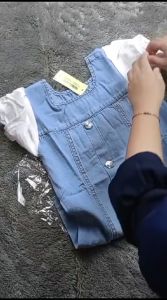 Dress Jeans Anak 1-6 Tahun Baju Dress Anak Kids