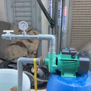 Máy bơm nước ly tâm cao áp 1.1Kw (1.5HP) Taifu 1.5DK-28 - Máy bơm nước cá sấu hút giếng khoan giếng đào....
