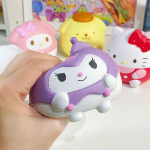 Sanrio Decompression Slow Rebound Toys Cute MyMelody Kuromi Cinnamoroll Pompom Purin  Stress Relief Creative Cartoon Vent Stress Dolls for Kids Birthday Gifts