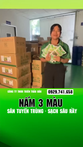 Nấm 3 màu Bio săn tuyến trùng săn rệp sáp gốc hại rễ cây ký sinh sâu rầy. gói 200gr