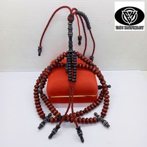 Tasbih tijani akar Bahar merah kombinasi yuser black A335