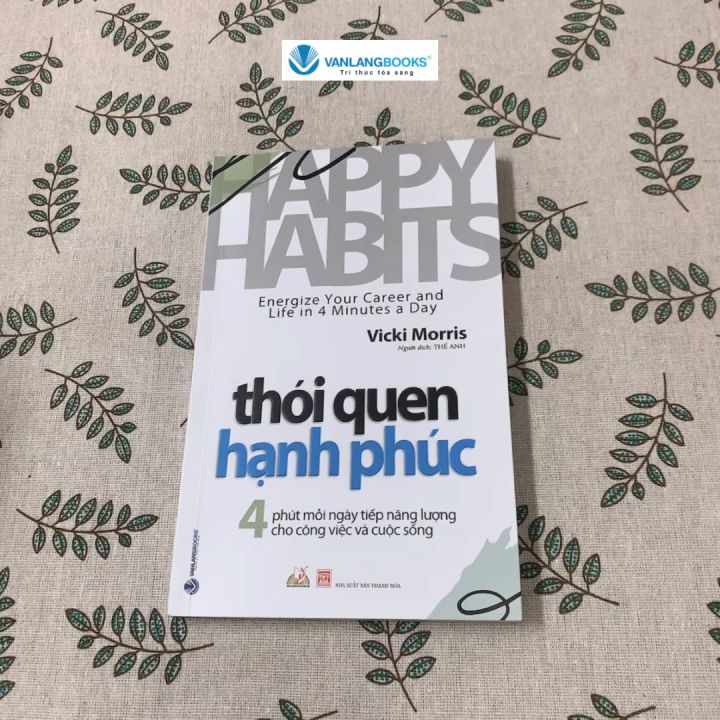 Sách - Thói Quen Hạnh Phúc-Vanlangbooks | Lazada.vn