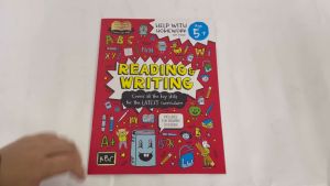 Reading & Writing Educational Activity Bbook for Kids (Age 5+) with Stickers