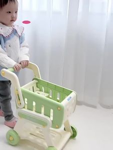 Childrens Shopping Cart Trolley Fruit Play House Kitchen Girl Supermarket Baby 1 Boys and girls 2 Baby Toddler