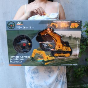 Đồ Chơi Xe Máy Xúc Điều Khiển Từ Xa
