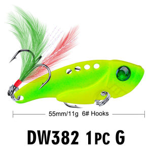 Billings 5.5cm Rooster Tail Spoon Wobble Fishing Lure With Jig Hook Lifelike Artificial Bionic Swim Hard Bait For Bass Trout