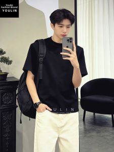 YOULIN | Heavyweight American Style Cotton T-shirt Short Sleeve