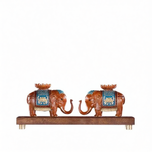 ZHUBINGRENTONG | Feng Shui Auspicious Elephant Ornament