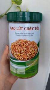Gạo lứt chà bông hũ 300g - Ăn vặt giảm cân