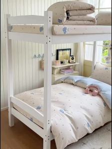 BEIPIN | Cotton Printed Bedding Set for Student Dormitory 6 Pieces