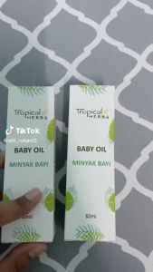 🔥Ready Stock🔥💯Tropical Herbs Baby Oil