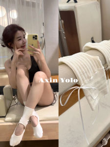 Tất Tập Yoga Dài Dây Buộc Yolo Mi System Dành Cho Nữ Chuyên Về Pilates Và Yoga Chất Liệu Nylon Spandex Có Độ Co Giãn