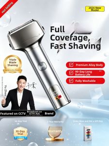 QIMAN | Portable Gift Electric Razor Three Blades