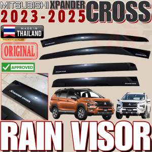 MITSUBISHI XPANDER CROSS 2023-2025 ORIGINAL RAIN VISOR MALAPAD MAKAPAL (xpandercross accessories)