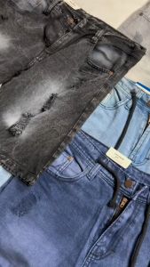 GASSIX COMPANY - Celana pendek pria terbaru warna hitam pekat viral sobek keren distro