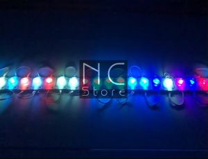 20ชิ้น ไฟโมดูลRGB12V LED DC12V แบบกลม1.5W LED Module3030 1เม็ดไฟ ไม่ต้องใช้คอนโทรล ไฟป้ายอักษรณ์ โมดูลตู้ไฟ ไฟงานป้าย กันน้ำกันฝน ไฟLED แสงสีRGB ประกัน1ปี ip65